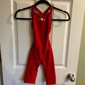 Arena Knee Skin Race Swimsuit size 24